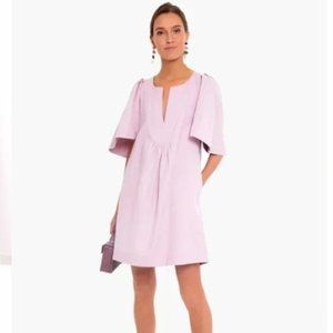 Tuckernuck Lilac Finley Flutter Sleeve Dress (S)